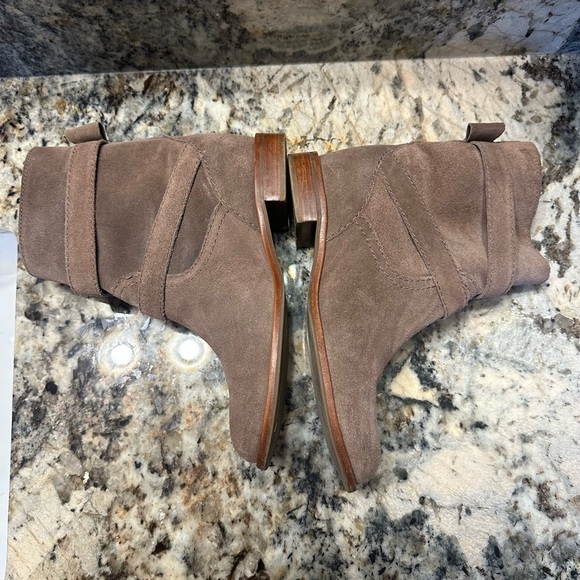Kate Spade Taupe Suede Ankle Boots - Picture 6 of 9